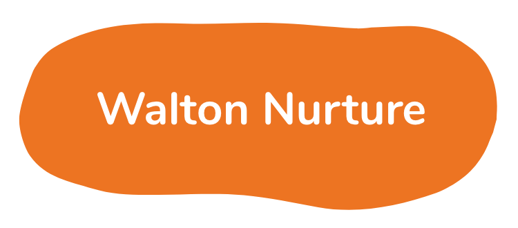 Walton Nurture orange graphic shape
